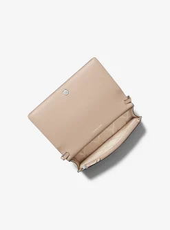 Bolsa a tiracolo em pele granulada Jet Set média | Michael Kors [PT]
