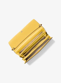 Bolsa a tiracolo em pele Jet Set grande | Michael Kors [PT]