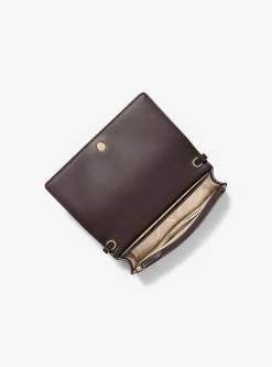 Bolsa a tiracolo em pele granulada Jet Set média | Michael Kors [PT]