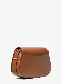 Bolsa a tiracolo em pele Lydia média | Michael Kors [PT]