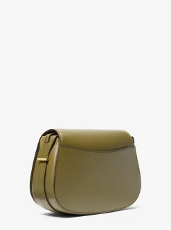 Bolsa a tiracolo em pele Lydia média | Michael Kors [PT]