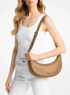 Bolsa a tiracolo em pele Avra média | Michael Kors [PT]