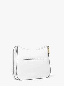 Bolsa a tiracolo em pele granulada Kensington grande | Michael Kors [PT]