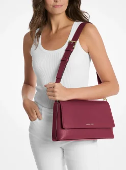 Bolsa a tiracolo em pele Nessa grande | Michael Kors [PT]