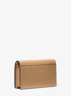 Bolsa a tiracolo em pele granulada Jet Set média | Michael Kors [PT]