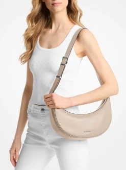 Bolsa a tiracolo em pele Avra média | Michael Kors [PT]