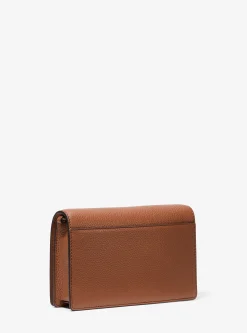 Bolsa a tiracolo em pele granulada Jet Set média | Michael Kors [PT]