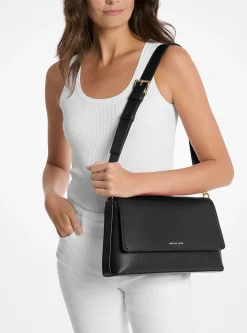 Bolsa a tiracolo em pele Nessa grande | Michael Kors [PT]