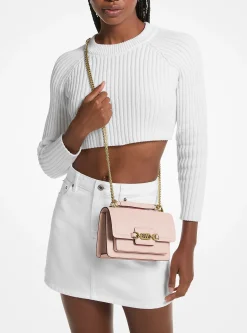 Bolsa a tiracolo em pele Heather extrapequena | Michael Kors [PT]