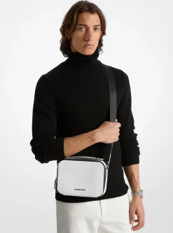 Bolsa a tiracolo em pele granulada Hudson | Michael Kors [PT]