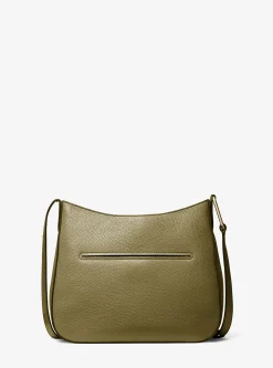 Bolsa a tiracolo em pele granulada Kensington grande | Michael Kors [PT]