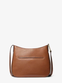 Bolsa a tiracolo em pele granulada Kensington grande | Michael Kors [PT]