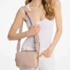 Bolsa a tiracolo para câmara em pele granulada Bryant média | Michael Kors [PT]