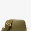 Bolsa a tiracolo para câmara em pele granulada Bryant média | Michael Kors [PT]