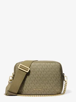 Bolsa a tiracolo para câmara com logótipo exclusivo Bryant média | Michael Kors [PT]