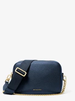 Bolsa a tiracolo para câmara em pele granulada Bryant média | Michael Kors [PT]