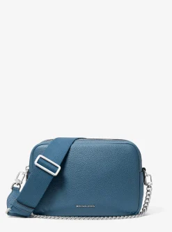 Bolsa a tiracolo para câmara em pele granulada Bryant média | Michael Kors [PT]