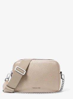 Bolsa a tiracolo para câmara em pele granulada Bryant média | Michael Kors [PT]