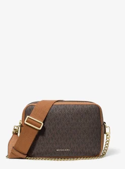 Bolsa a tiracolo para câmara com logótipo exclusivo Bryant média | Michael Kors [PT]