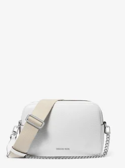 Bolsa a tiracolo para câmara em pele granulada Bryant média | Michael Kors [PT]