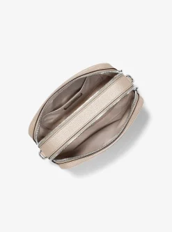 Bolsa a tiracolo para câmara em pele granulada Bryant média | Michael Kors [PT]