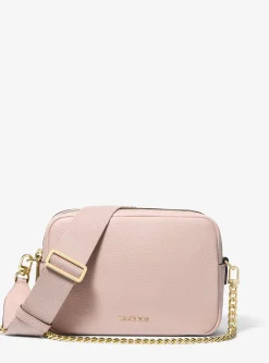 Bolsa a tiracolo para câmara em pele granulada Bryant média | Michael Kors [PT]