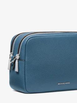 Bolsa a tiracolo para câmara em pele granulada Bryant média | Michael Kors [PT]