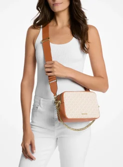 Bolsa a tiracolo para câmara com logótipo exclusivo Bryant média | Michael Kors [PT]