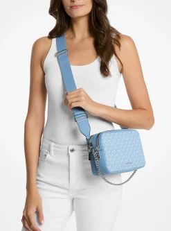 Bolsa a tiracolo para câmara com logótipo exclusivo Bryant média | Michael Kors [PT]
