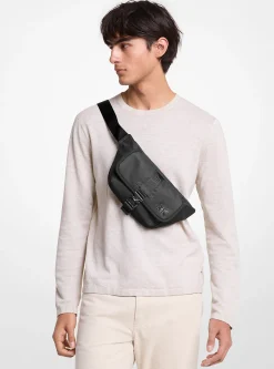Bolsa de cintura aviador em nylon Eli | Michael Kors [PT]