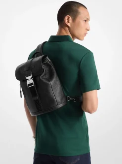 Bolsa de cintura aviador em pele Hudson | Michael Kors [PT]