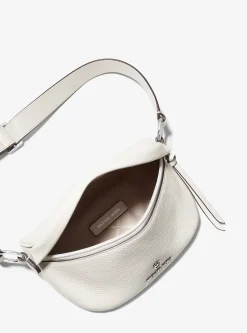 Bolsa de cintura em pele granulada Slater extrapequena | Michael Kors [PT]
