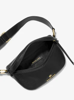 Bolsa de cintura em pele granulada Slater extrapequena | Michael Kors [PT]