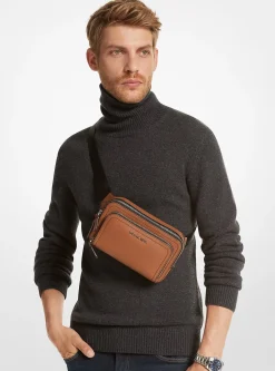 Bolsa de cintura em pele granulada Hudson pequena | Michael Kors [PT]