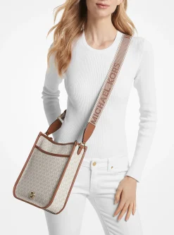 Bolsa messenger com logótipo exclusivo Luisa grande | Michael Kors [PT]