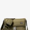 Bolsa messenger em nylon com pochete com fecho de correr Eli | Michael Kors [PT]