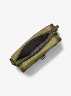 Bolsa messenger em nylon com pochete com fecho de correr Eli | Michael Kors [PT]