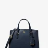 Bolsa messenger em pele granulada Chantal pequena | Michael Kors [PT]