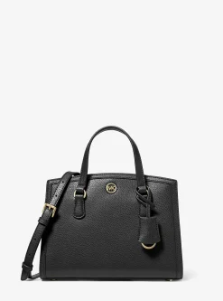 Bolsa messenger em pele granulada Chantal pequena | Michael Kors [PT]