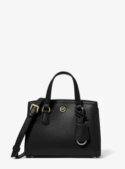 Bolsa messenger em pele granulada Chantal extrapequena | Michael Kors [PT]