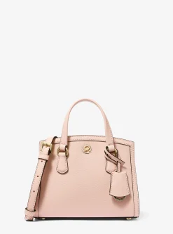 Bolsa messenger em pele granulada Chantal extrapequena | Michael Kors [PT]