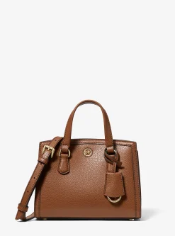 Bolsa messenger em pele granulada Chantal extrapequena | Michael Kors [PT]