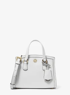 Bolsa messenger em pele granulada Chantal extrapequena | Michael Kors [PT]