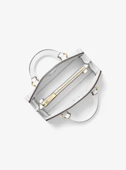 Bolsa messenger em pele granulada Chantal extrapequena | Michael Kors [PT]