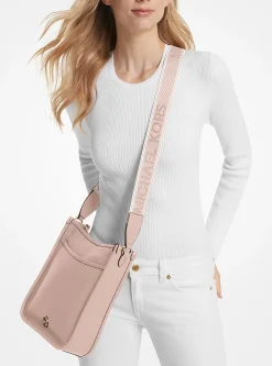 Bolsa messenger em pele granulada Luisa grande | Michael Kors [PT]