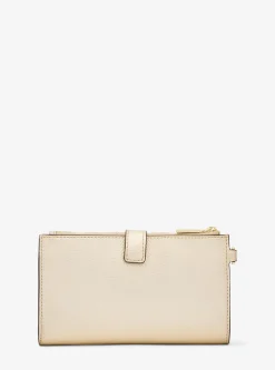 Bolsa para smartphone de pele metalizada Adele | Michael Kors [PT]