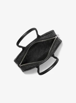 Bolsa satchel com logótipo exclusivo Lulu pequena | Michael Kors [PT]