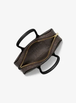 Bolsa satchel com logótipo exclusivo Lulu pequena | Michael Kors [PT]