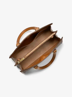 Bolsa satchel com logótipo Chantal média | Michael Kors [PT]