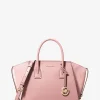 Bolsa satchel em pele e camurça Avril grande | Michael Kors [PT]